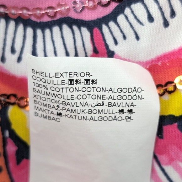 Desigual Girl's Sequin Lace Flowers T-shirt 13-14 Yo - Picture 8 of 8